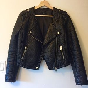 H&M Size 8 Moto jacket! Great condition!